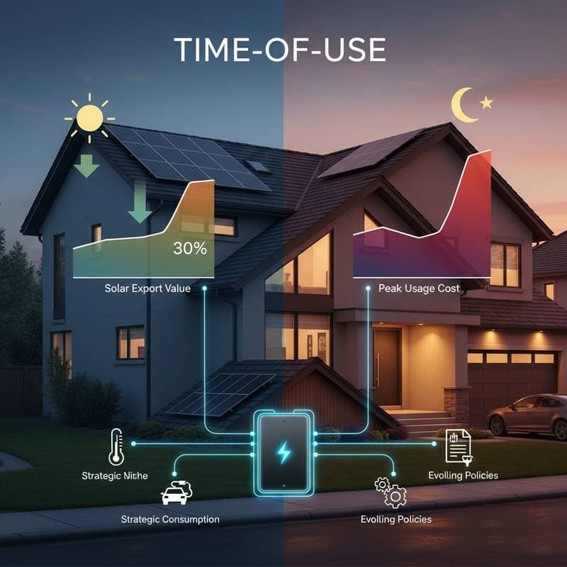 Image for Why Time-of-Use Rates Cut Solar Savings by 30%