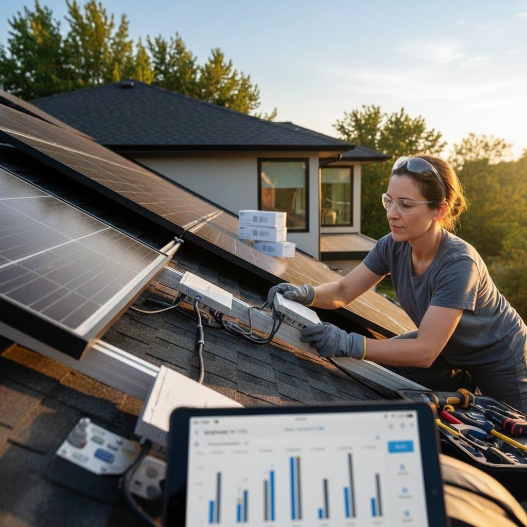 Featured image for Why DIY Microinverters Outshine String Systems