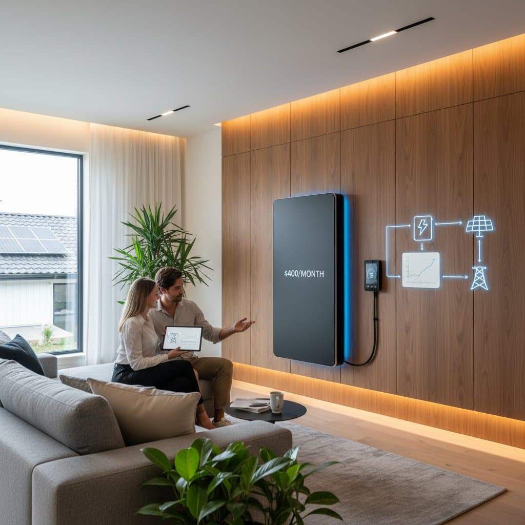 Image for Homeowners Earn $400 Monthly Renting Battery Storage