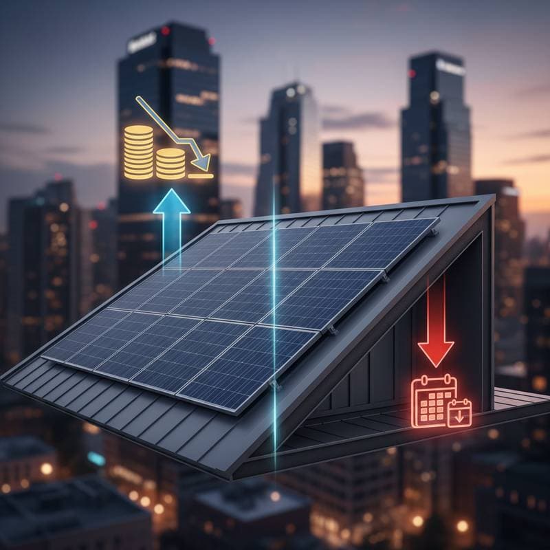 Featured image for IRS Now Splits Solar Panel and Roof Depreciation Rules