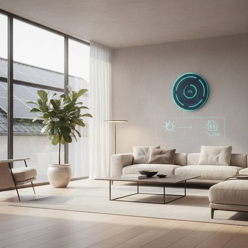 Image for Smart Thermostats Cut Solar Home Bills 23%