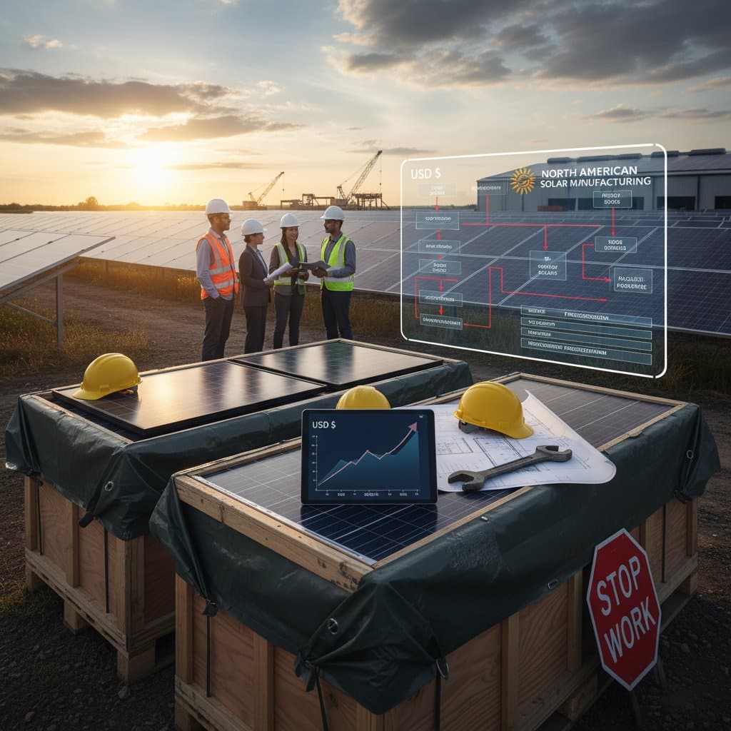 Featured image for Solar Tariffs Drive 30% Panel Price Spike in 2026