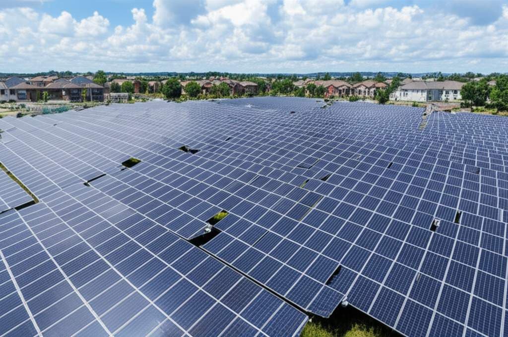 Featured image for Community Solar Cuts Bills Without Rooftop Installation