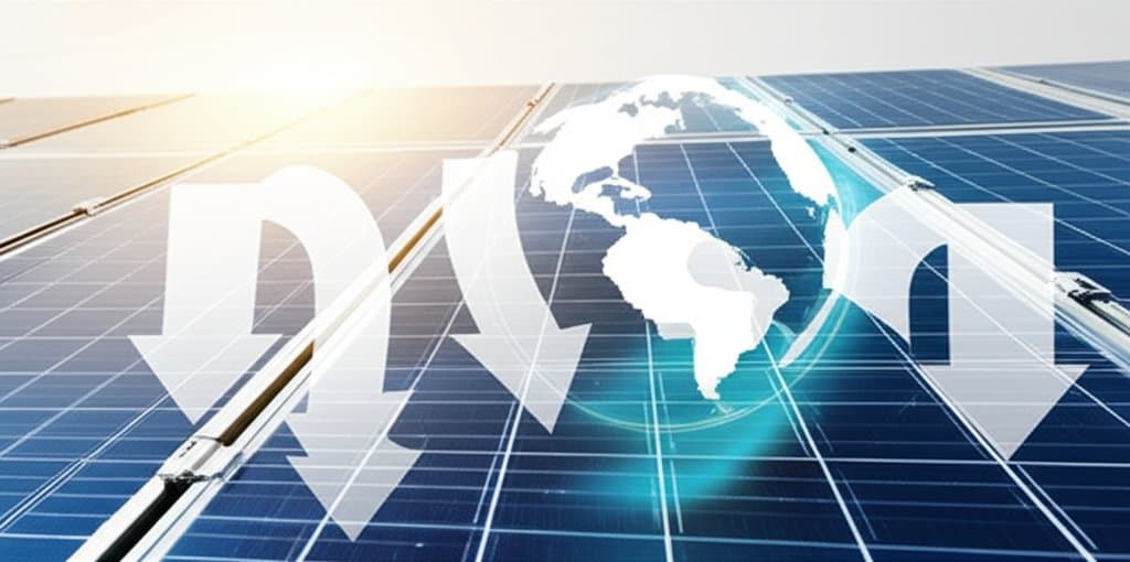 Image for Tariff Wars Drive Solar Panel Prices Down 30% by 2025