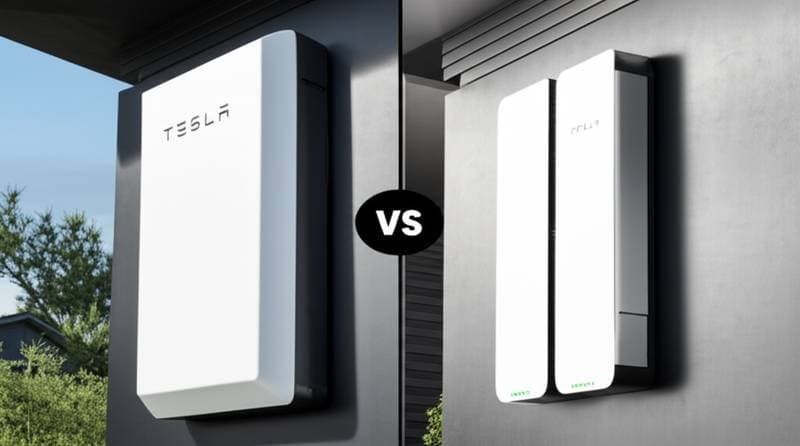 Image for Tesla Powerwall 3 vs Enphase IQ5P Battery Showdown