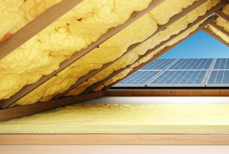 Featured image for Insulate Your Attic Before Installing Solar Panels