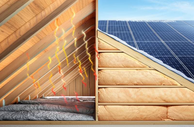 Image for Insulate Your Attic First to Maximize Solar ROI