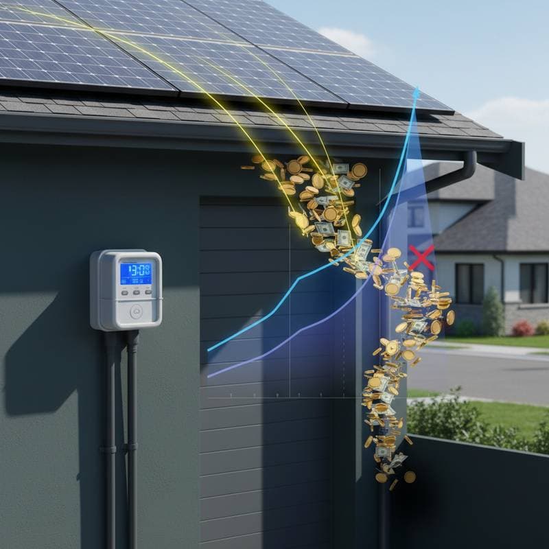 Image for Wrong Solar Plan Drains $1,200 Under TOU Rates