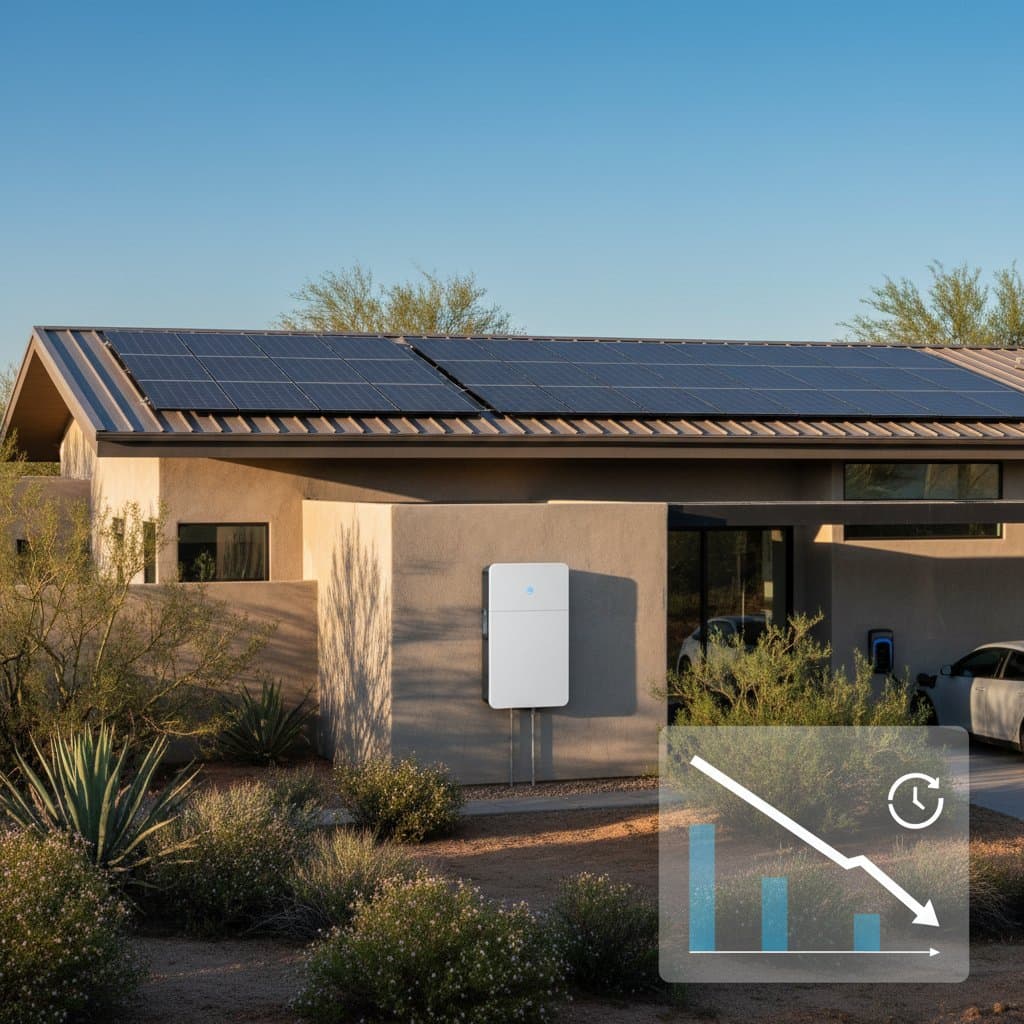 Image for Solar Cuts Peak-Hour Bills 60% in These States