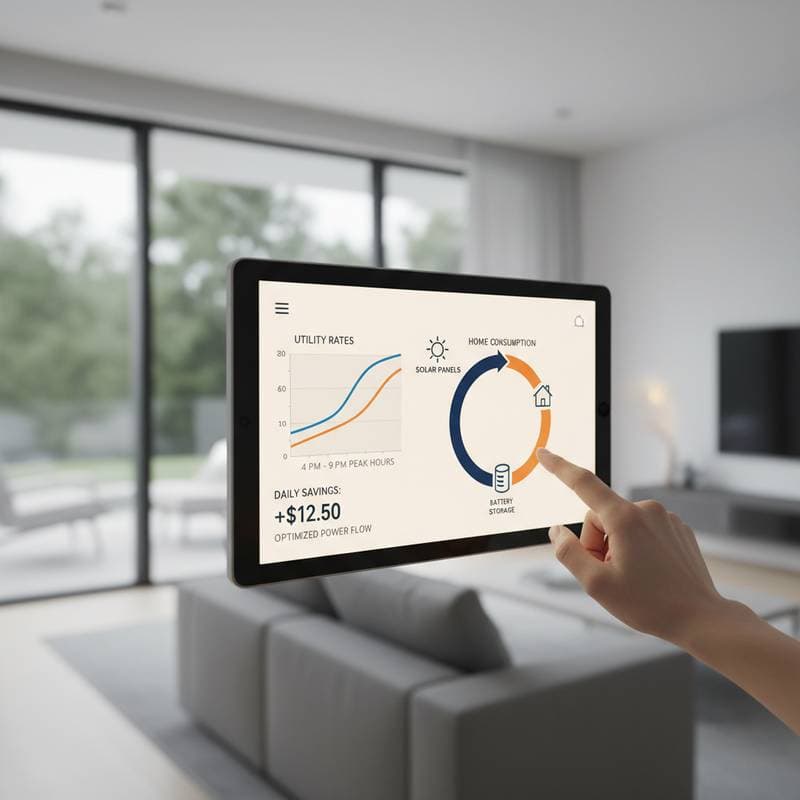 Featured image for Solar Batteries Cut Peak-Hour Bills Under TOU Rates