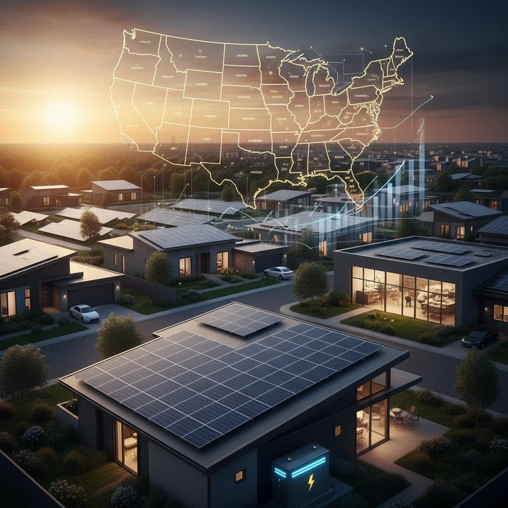 Image for 8 States Offering $25K Solar Rebates in 2025