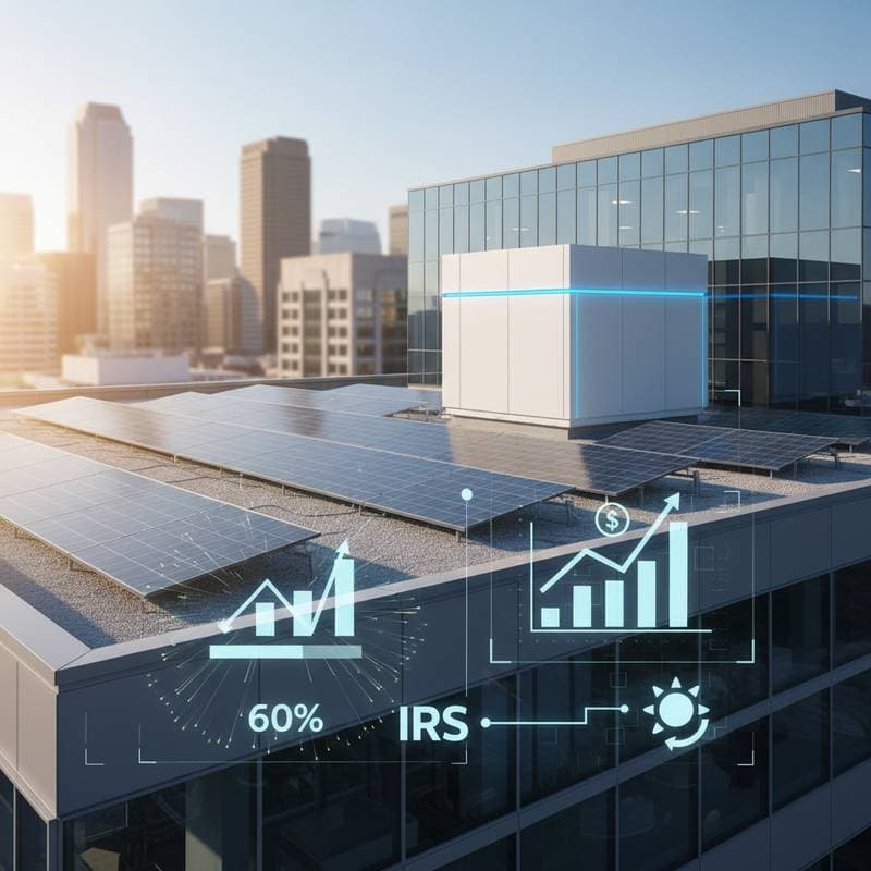 Image for IRS Solar Rule Cuts Depreciation Time by 60%