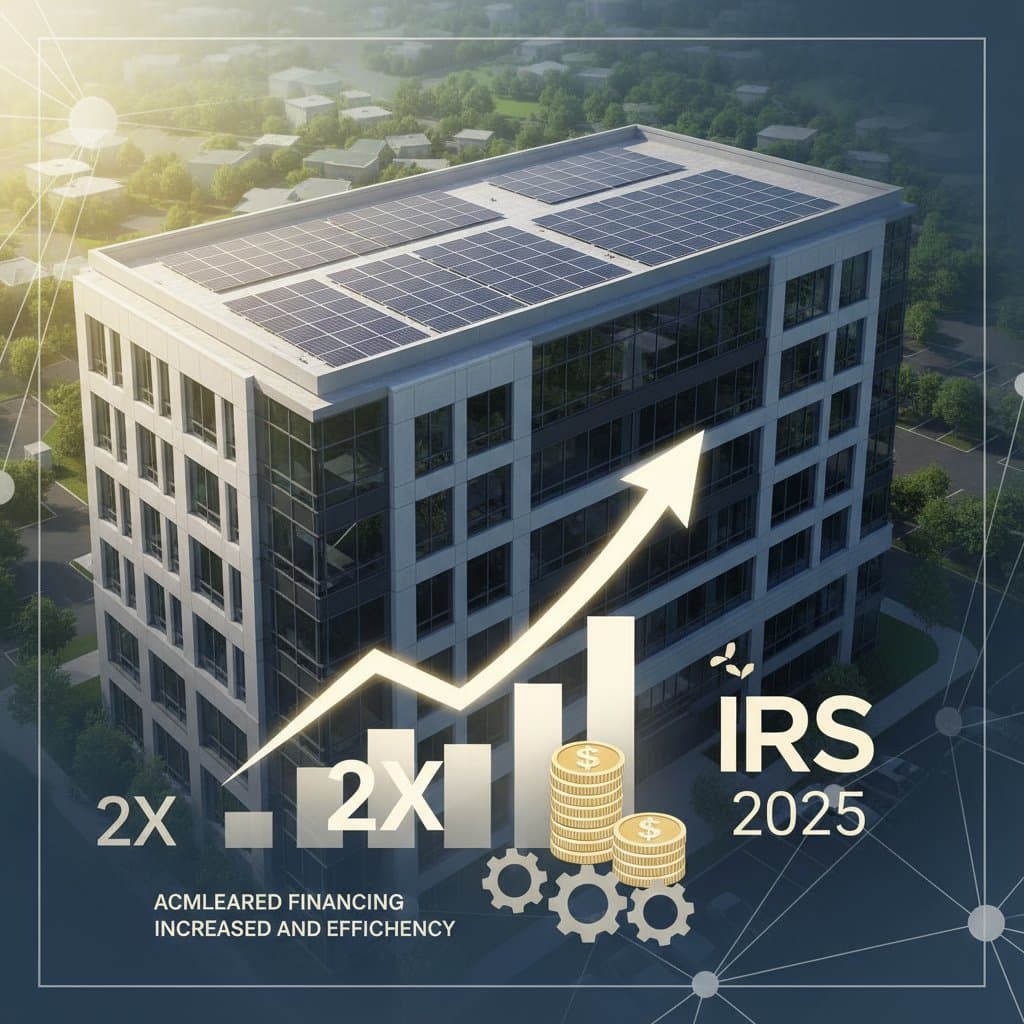 Image for New IRS Rule Doubles Solar Depreciation for Businesses