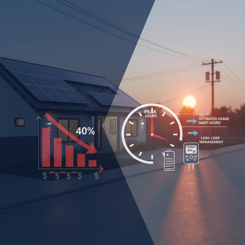 Featured image for Time-of-Use Billing Cuts Solar Returns by 40%