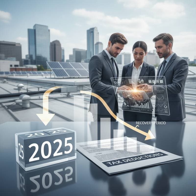 Image for IRS Depreciation Change Reduces Solar Tax Benefits