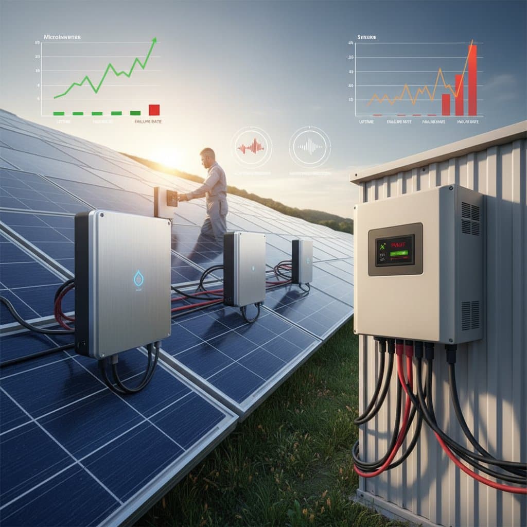 Featured image for Microinverters Now Outperform String in Field Tests