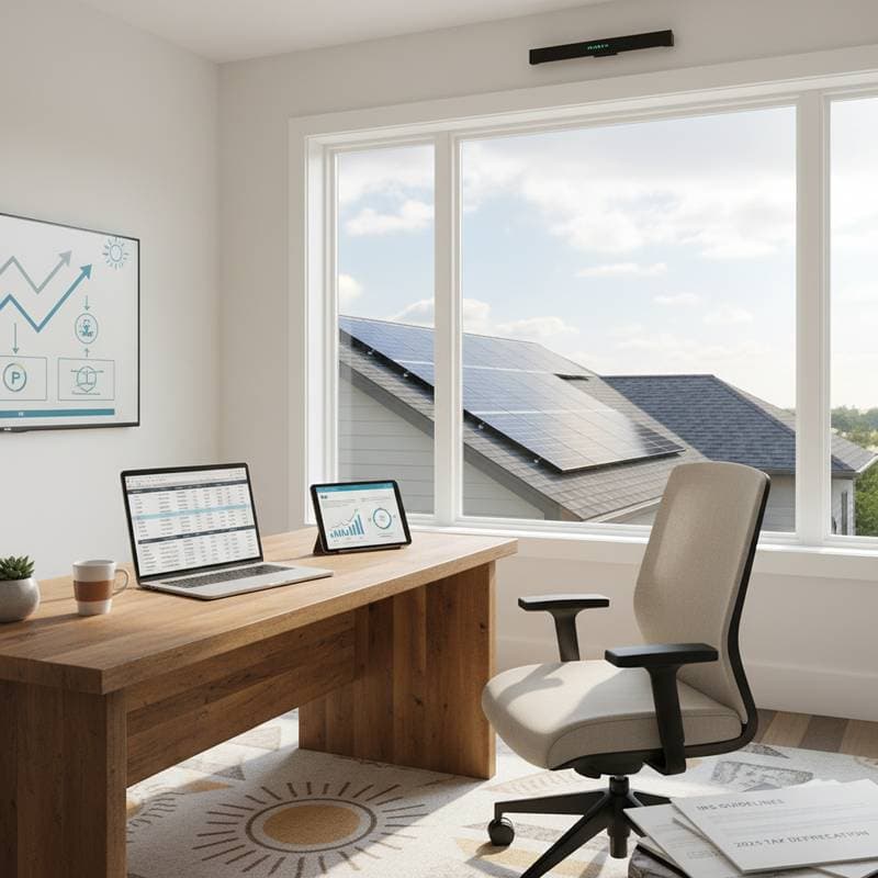 Featured image for IRS Expands Solar Depreciation for Home Businesses