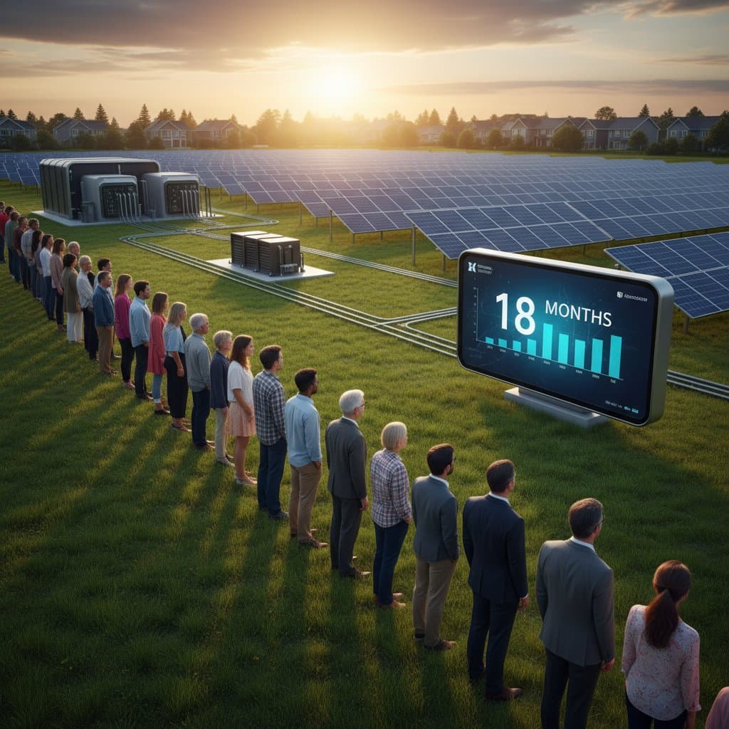 Featured image for Why Community Solar Waitlists Hit 18 Months Now