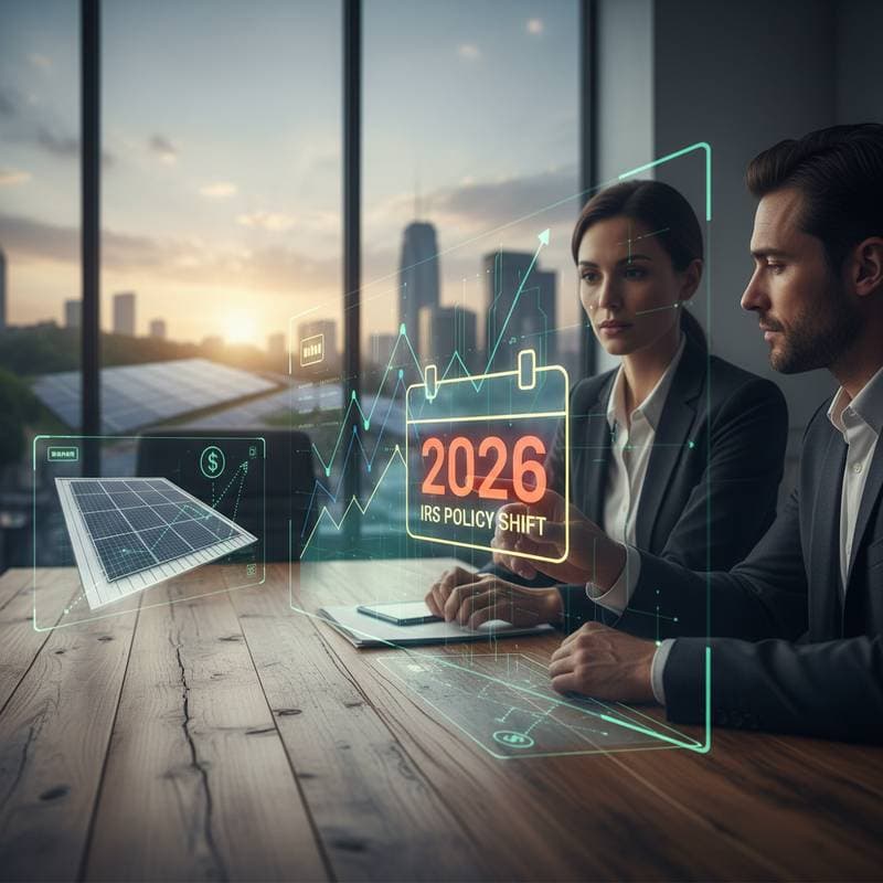 Image for IRS Redefines Solar Recovery Periods Starting 2026