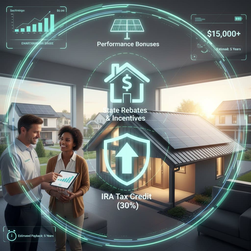 Featured image for Stack IRA and State Rebates to Save $15K on Solar