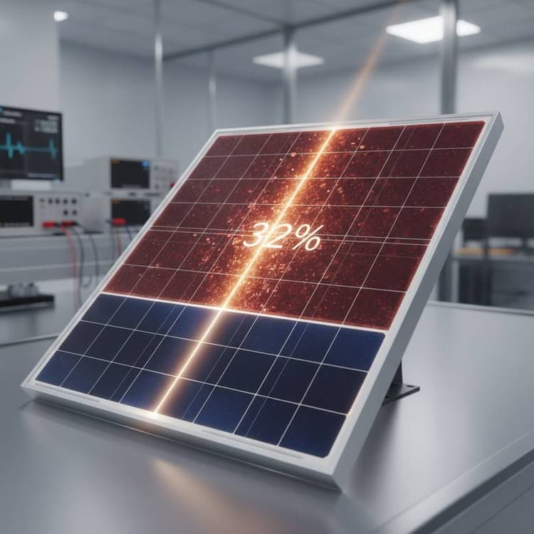 Tandem Perovskite-Silicon Solar Panels Hit Record 32% Efficiency ...