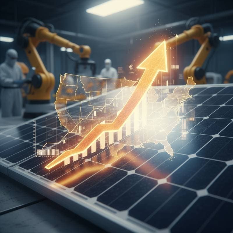 Image for Solar Tariffs to Push Panel Prices Up 40% by 2026