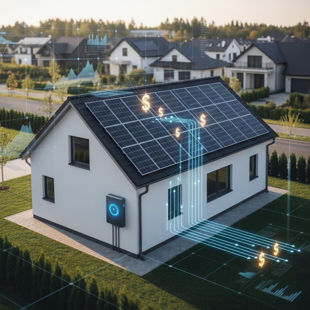 Featured image for Solar Owners Earn $400/Year Through Virtual Power Plants