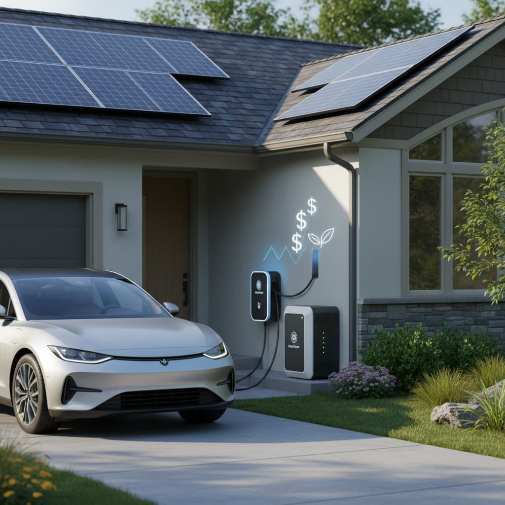 Featured image for Stack Federal Credits: Solar Battery and EV Together