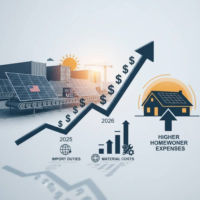Featured image for How 2026 Solar Tariffs Will Hit Your Panel Costs