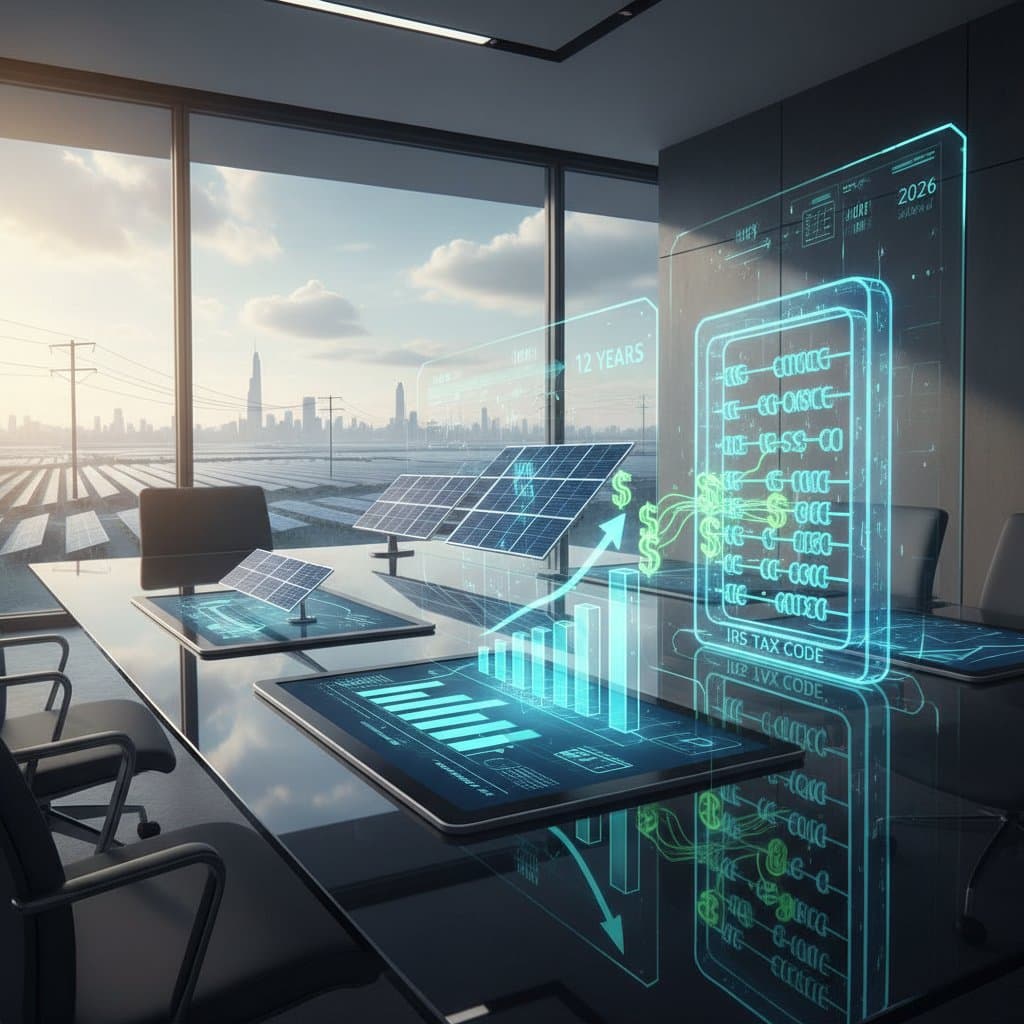 Featured image for Solar Depreciation Shifts to 12-Year Option for Developers