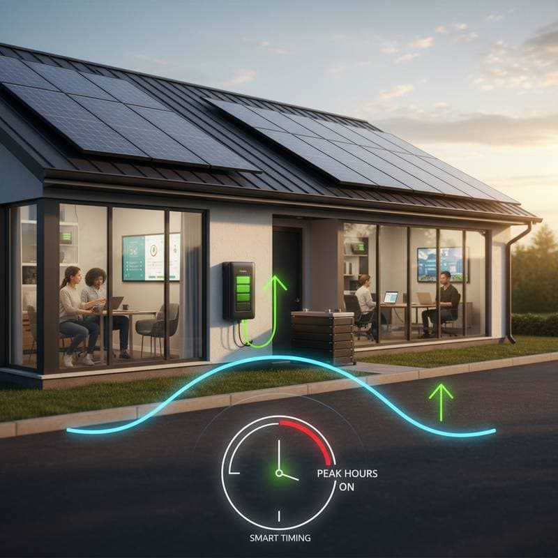 Featured image for Beat Peak Pricing With Solar and Smart Timing