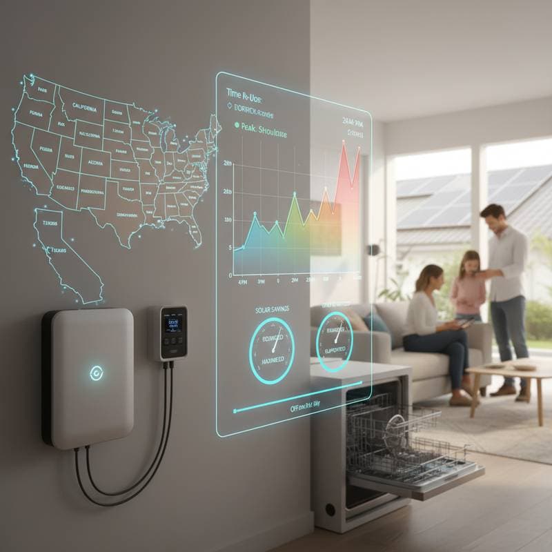 Featured image for 12 States Launch TOU Rates: Solar Savings in 2026