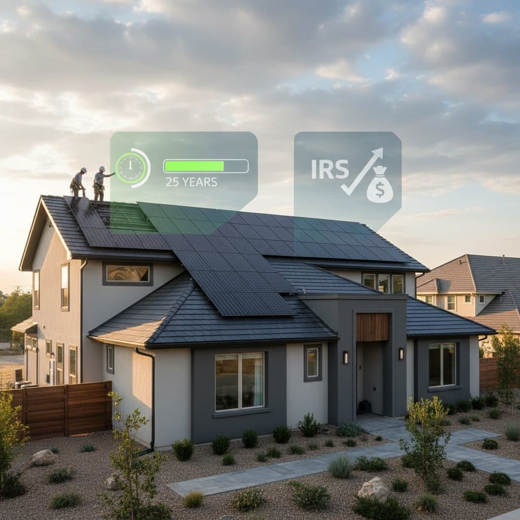 Featured image for IRS Links Solar Tax Credits to Roof Lifespan in 2026