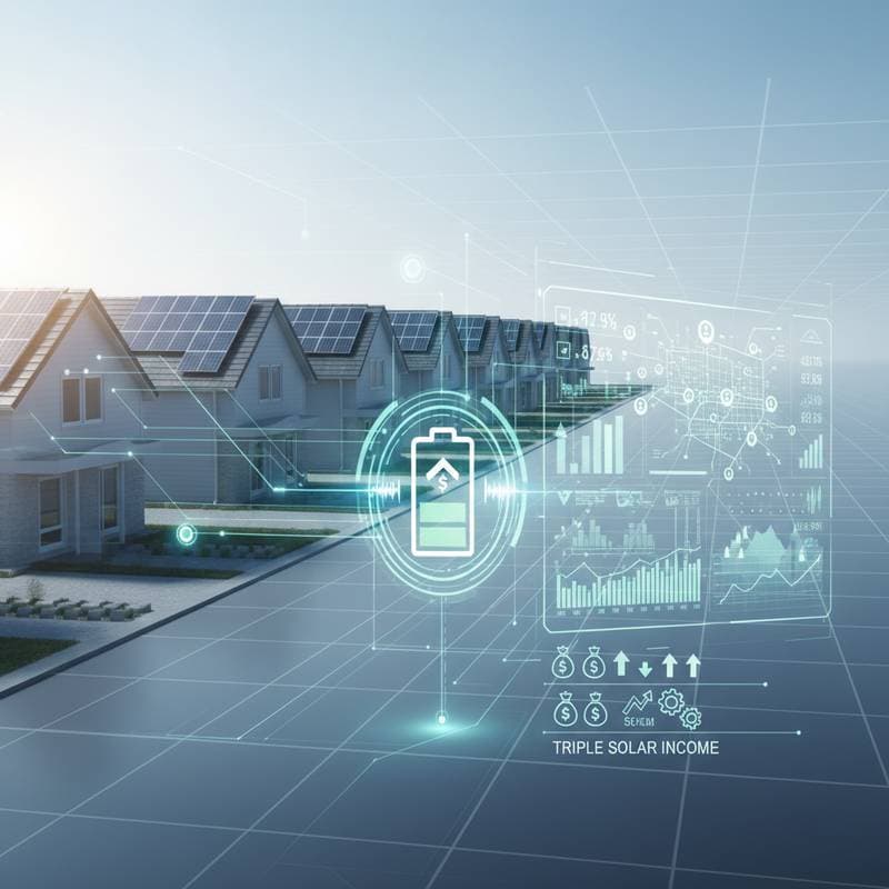 Image for Virtual Power Plants Turn Solar Systems Into Income Assets