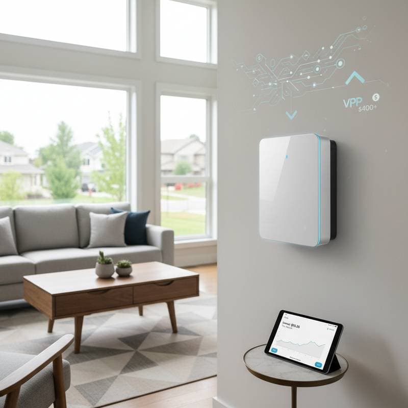 Featured image for Earn $400+ Yearly with Your Home Battery VPP