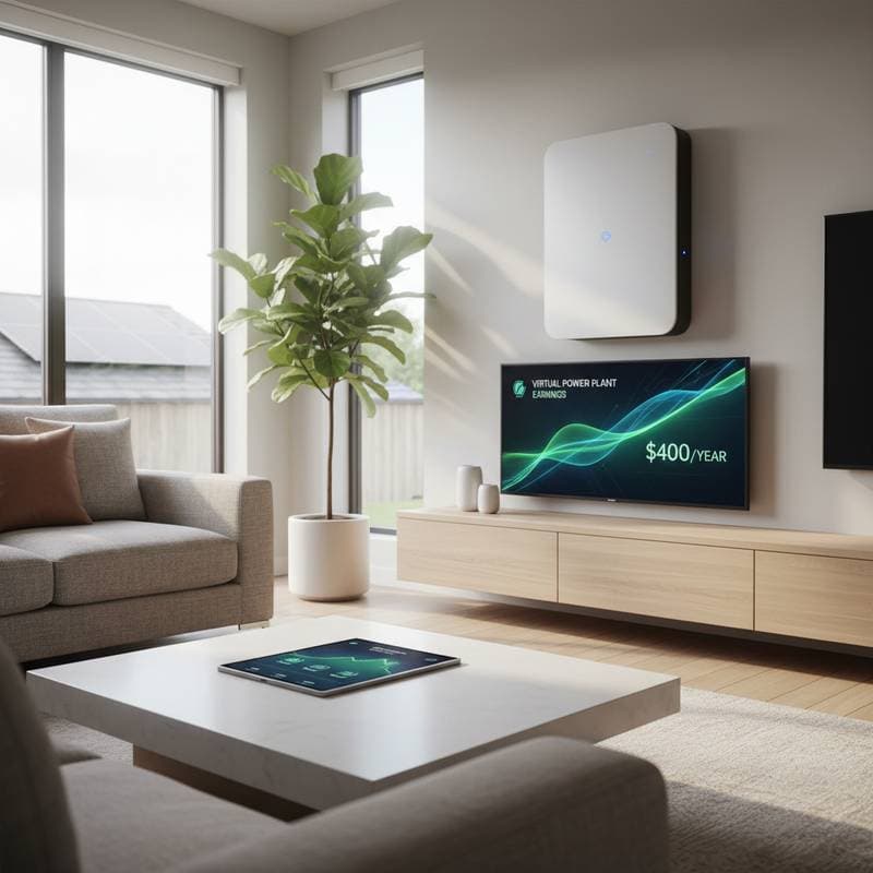 Image for Turn Your Home Battery Into $400 Yearly Income