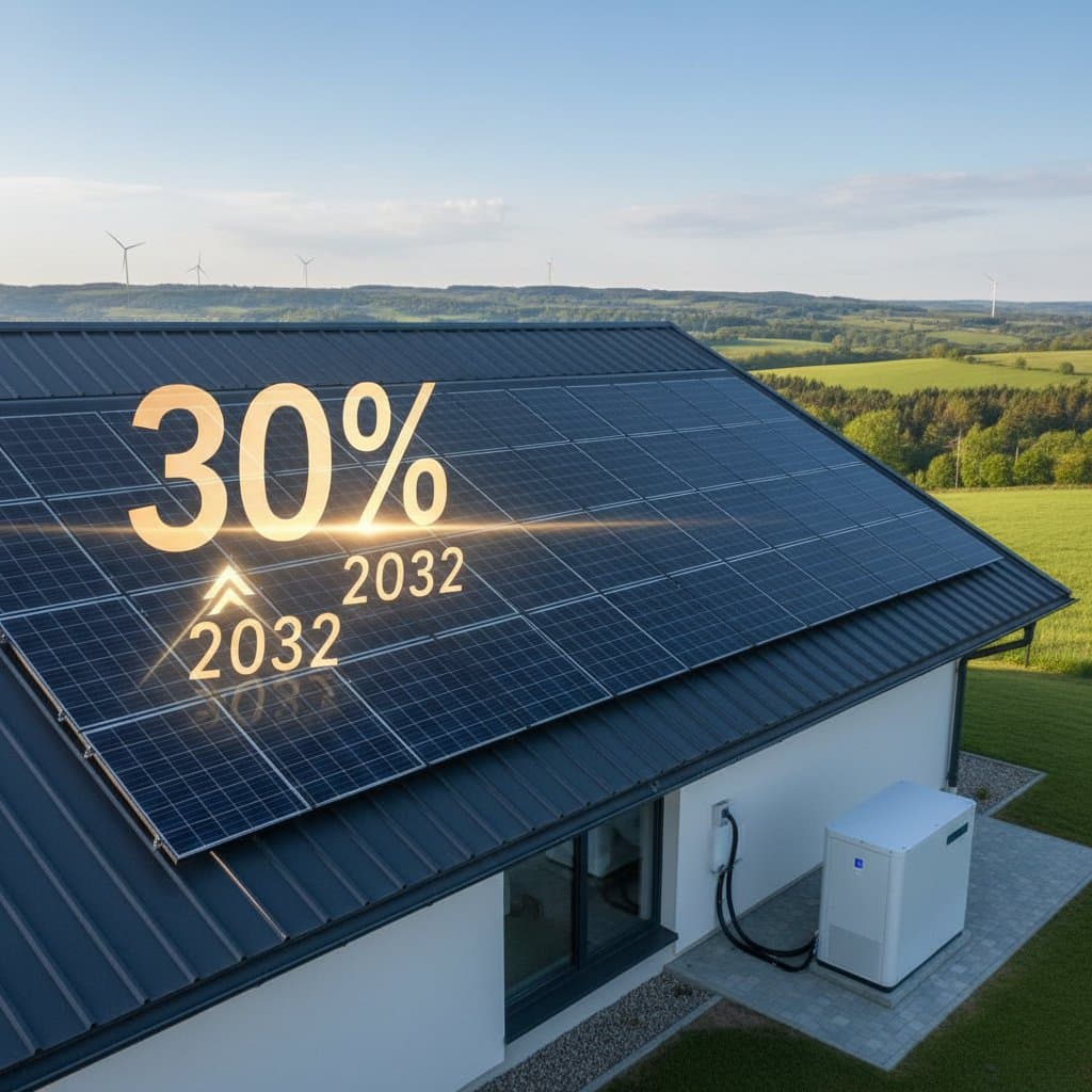 Featured image for 30% Solar Tax Credit Extended Through 2032