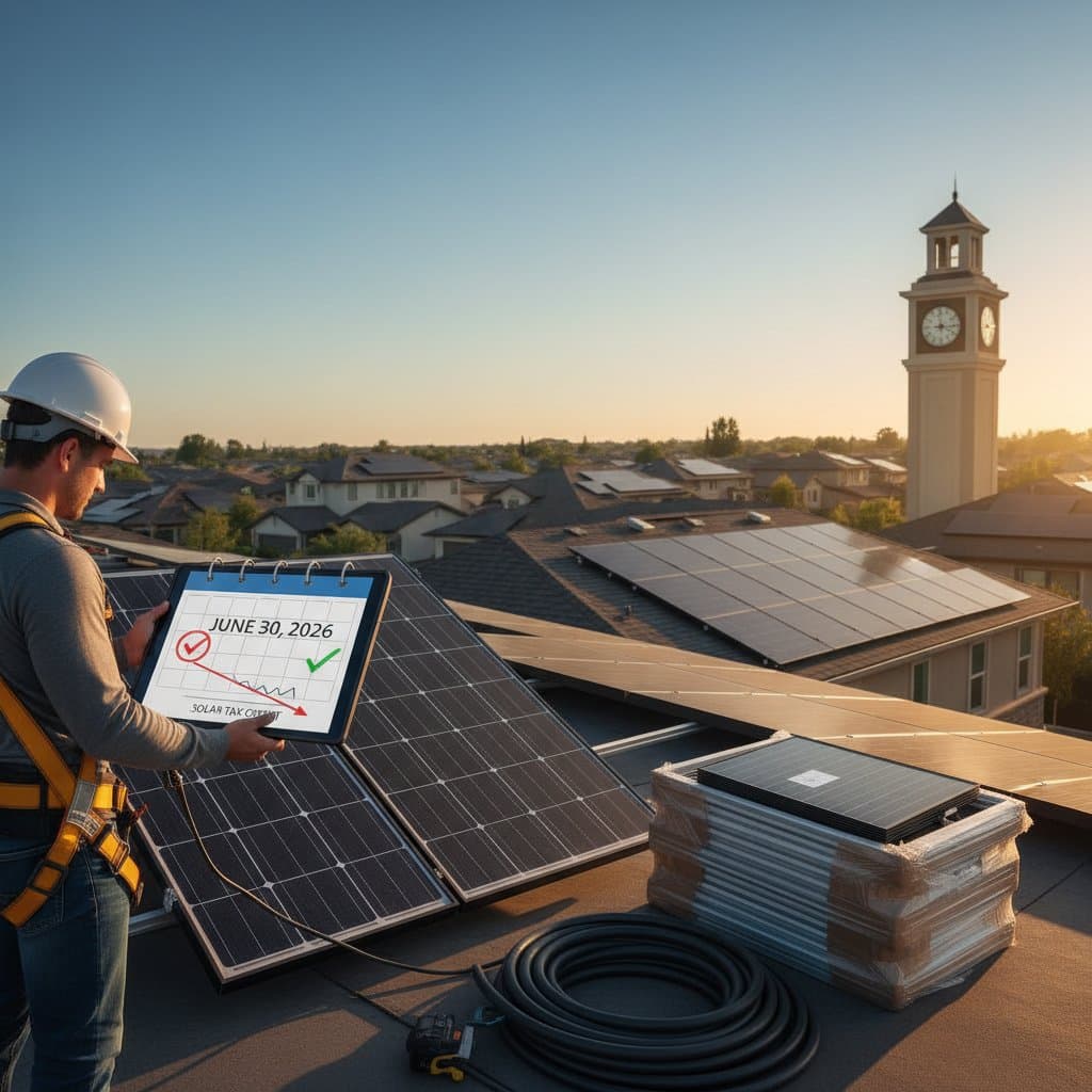 Featured image for Complete Solar Installation by June 30 for Full Credit