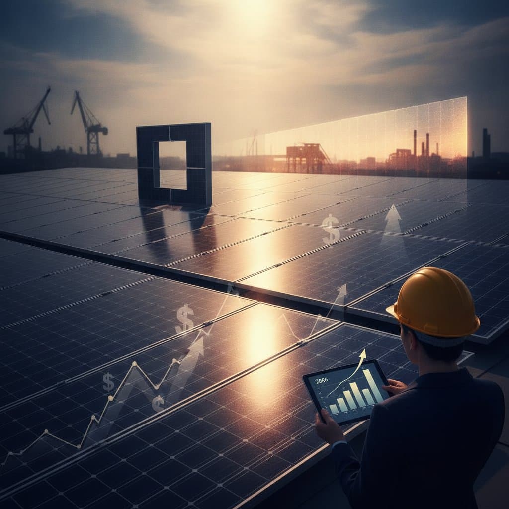 Image for Solar Panel Prices Set to Jump 40% by 2026