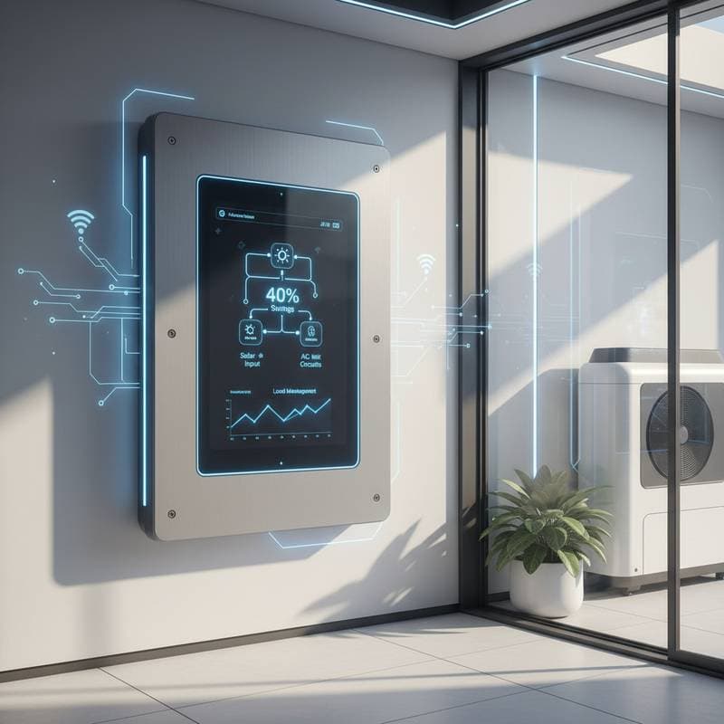 Featured image for Smart Panels Cut AC Costs 40% Through Load Management