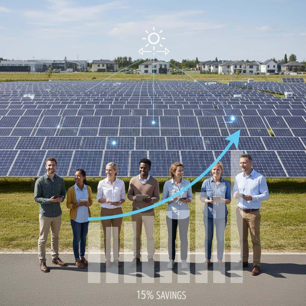 Featured image for Save 15% on Electric Bills with Community Solar Programs