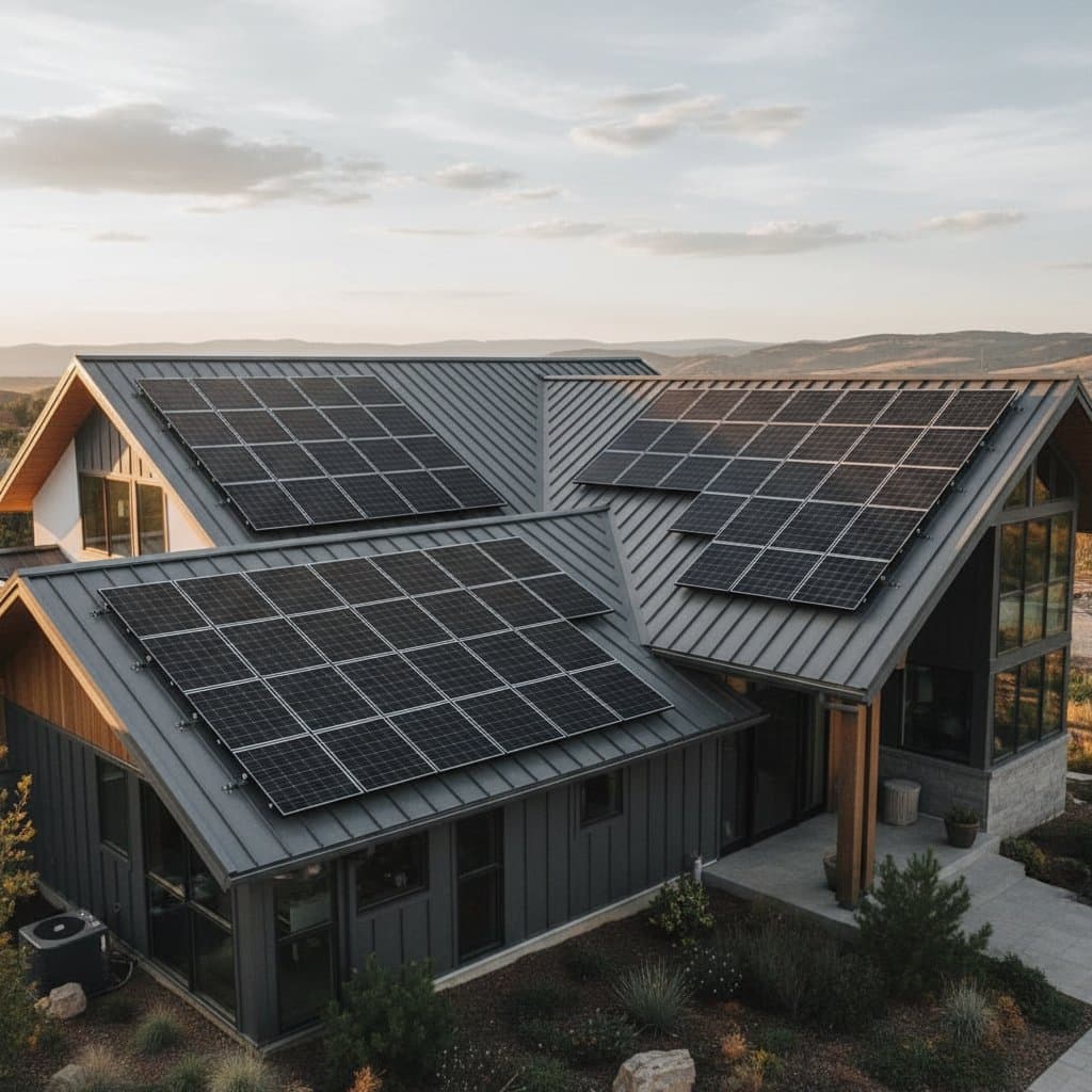 Featured image for Why Metal Roofs Match Solar Panel Lifespans Best