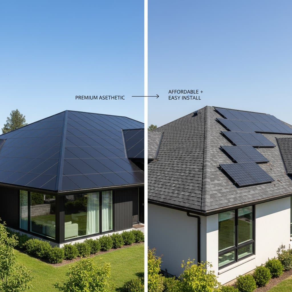 Power Shingles Tesla Solar Roof vs GAF Timberline: Best Solar Shingles for Your Home ...
