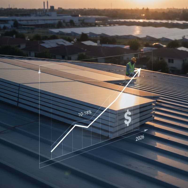 Featured image for Solar Panel Costs Rising 10-18% Under New Tariffs